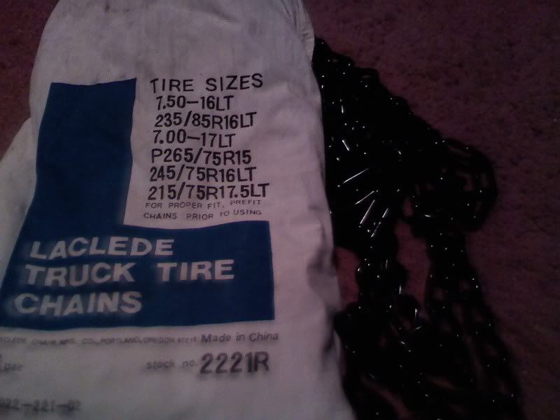 Tire Cables & Chains FJ Cruiser Forum